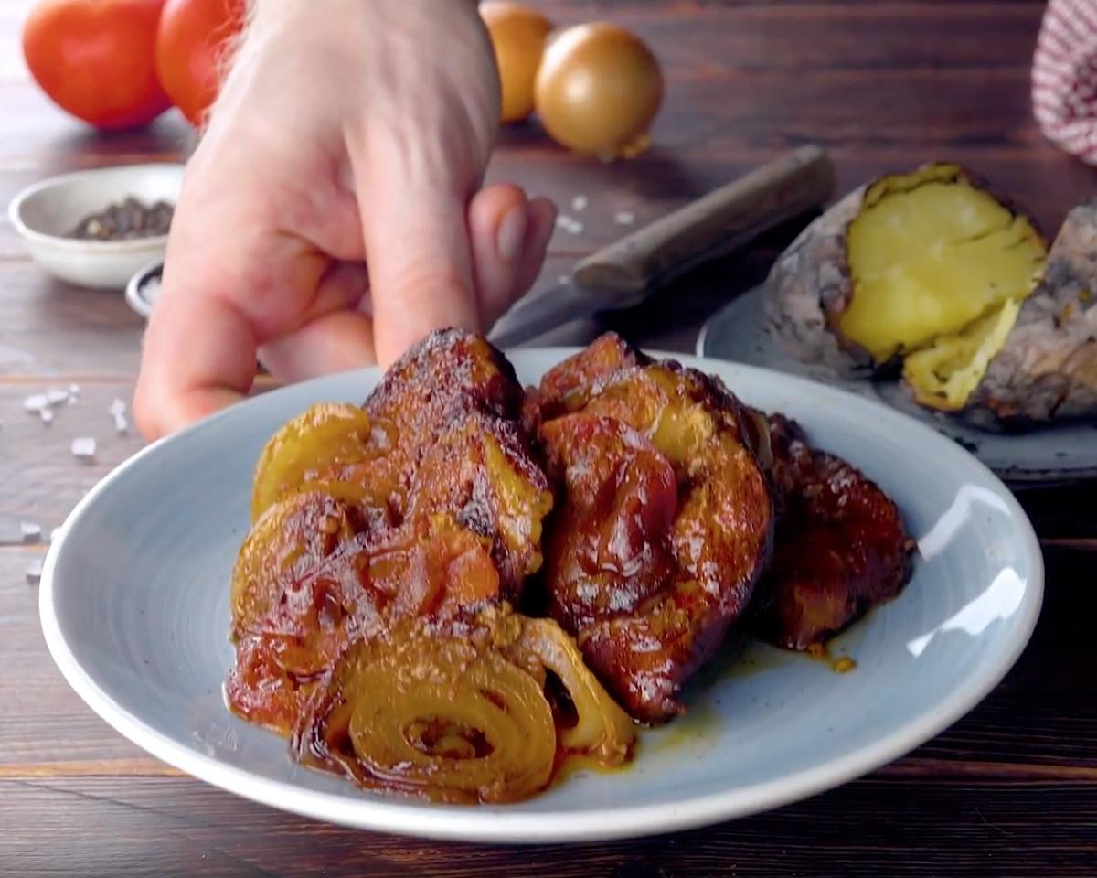 Ξεχωριστή συνταγή για ψητό χοιρινό