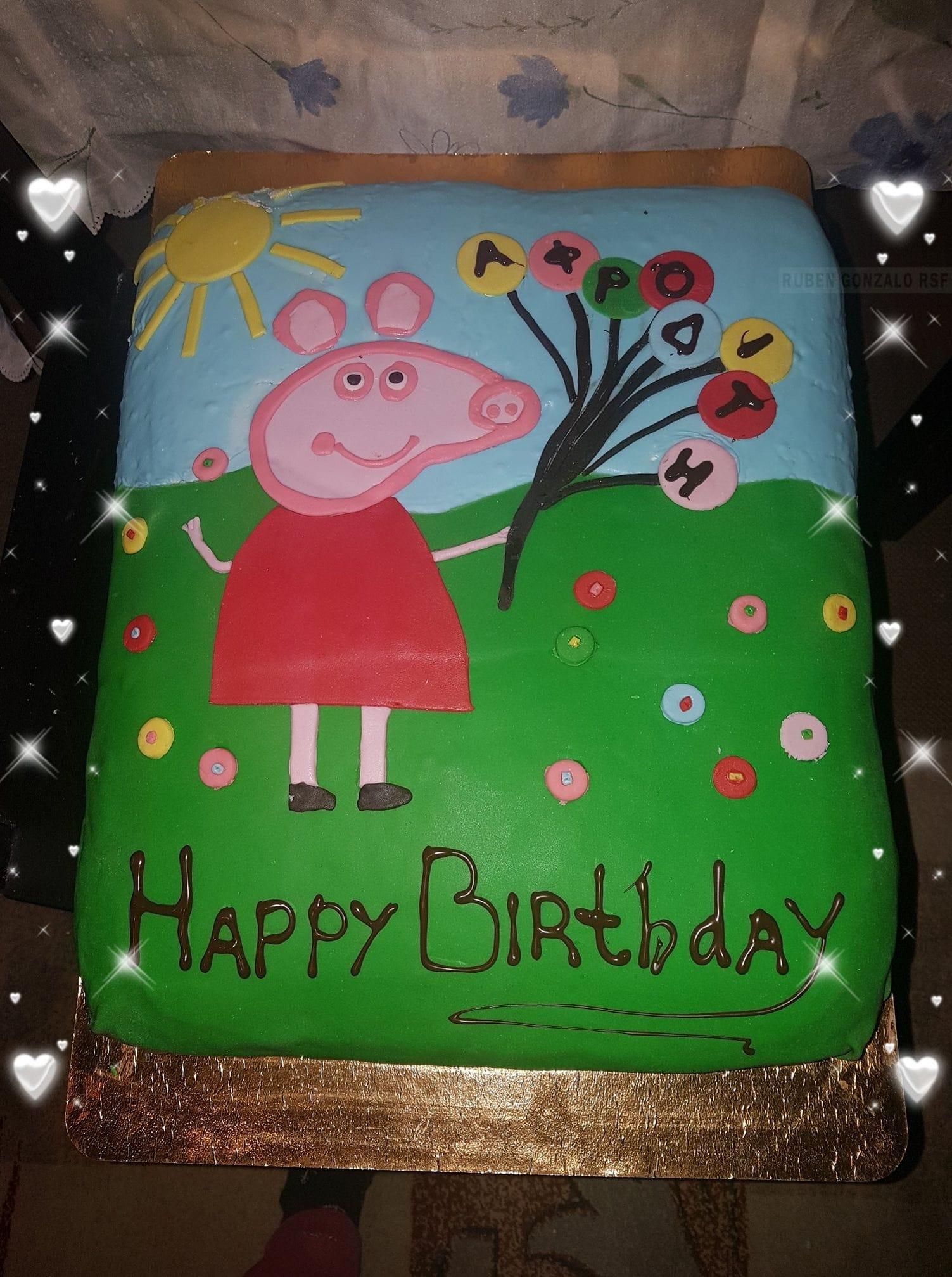 Τούρτα πεππα το γουρουνάκι για παιδικό πάρτι!