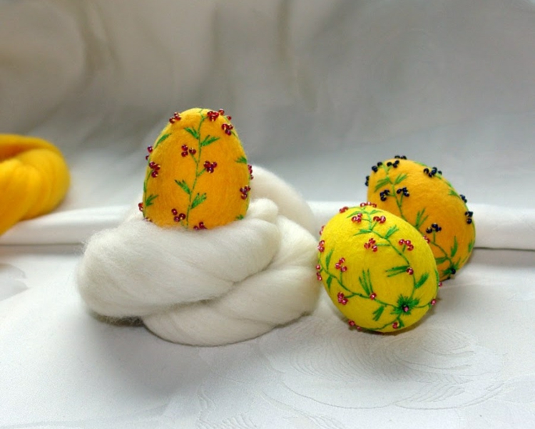 Πως να φτιάξετε διακοσμητικά αυγά από φελιζόλ για το Πάσχα