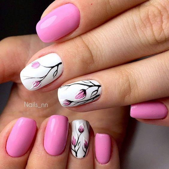 14+1 υπέροχα σχέδια για νύχια σε αποχρώσεις του ροζ!