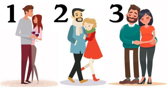 ΤΕΣΤ: Ποιο ζευγάρι δείχνει πιο ευτυχισμένο; Δες τι σημαίνει αυτό για τη σχέση σου!