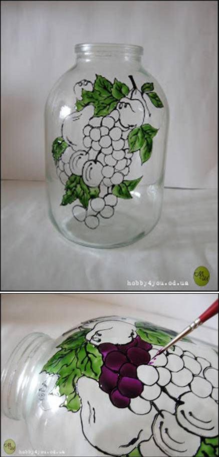 Πώς να μεταμορφώσετε σε μικρά έργα τέχνης τα γυάλινα βάζα σας με τη μέθοδο της ζωγραφικής Πώς να μεταμορφώσετε σε μικρά έργα τέχνης τα γυάλινα βάζα σας με τη μέθοδο της ζωγραφικής