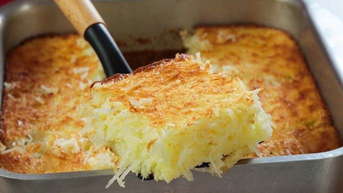 Πανεύκολο γλύκισμα ινδοκάρυδου και ζαχαρούχου με 5 υλικά σε 5 λεπτά για το φούρνο