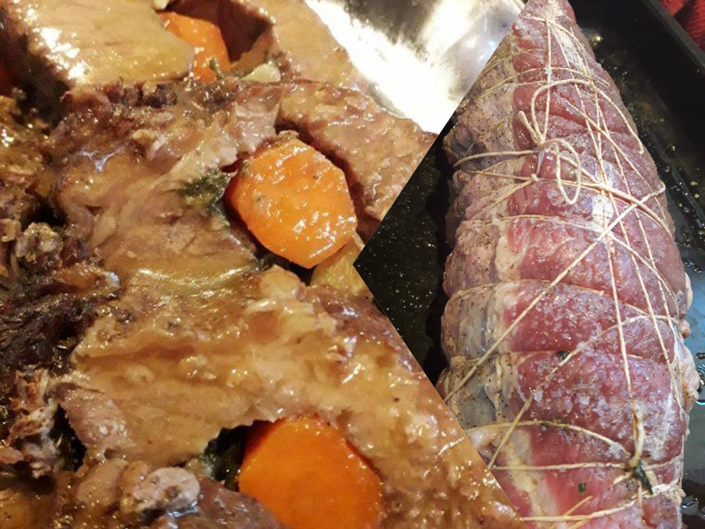 Ρόλο μοσχάρι στην κατσαρόλα Βήμα βήμα