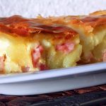 Πατατόπιτα με μπέικον και τυριά