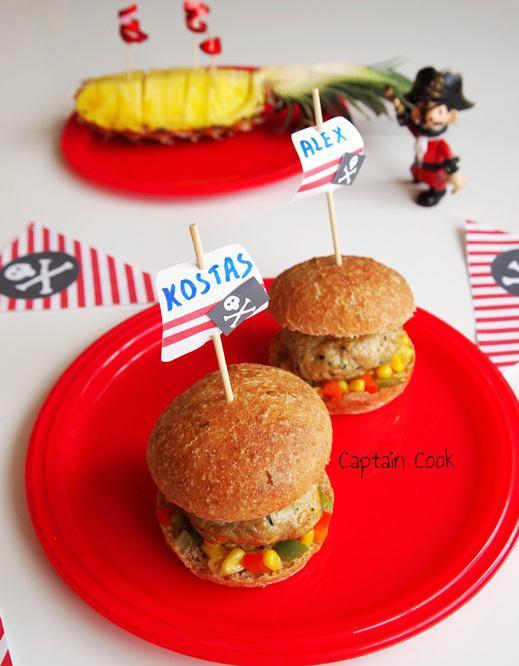 Λαχταριστά mini burgers για το παιδικό πάρτι!