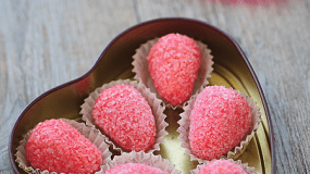 Ζαχαρωτές φράουλες μούρλια ιδανικές για κέρασμα