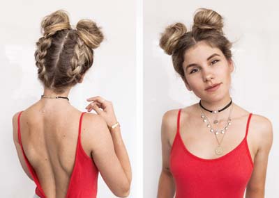 Space buns: Πως να κάνεις κεφτεδάκια στα μαλλιά και όλες οι trendy παραλλαγές