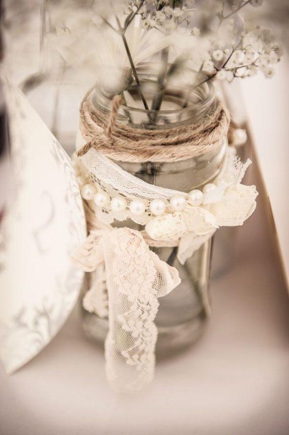 Ιδέες για γαμήλια διακόσμηση με πέρλες- Ρομαντική και vintage
