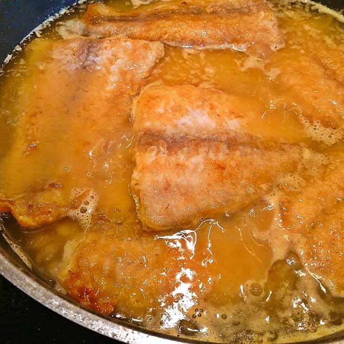 Συνταγή για φιλέτο Πέρκα σε λεμονάτη σάλτσα με μουστάρδα 1