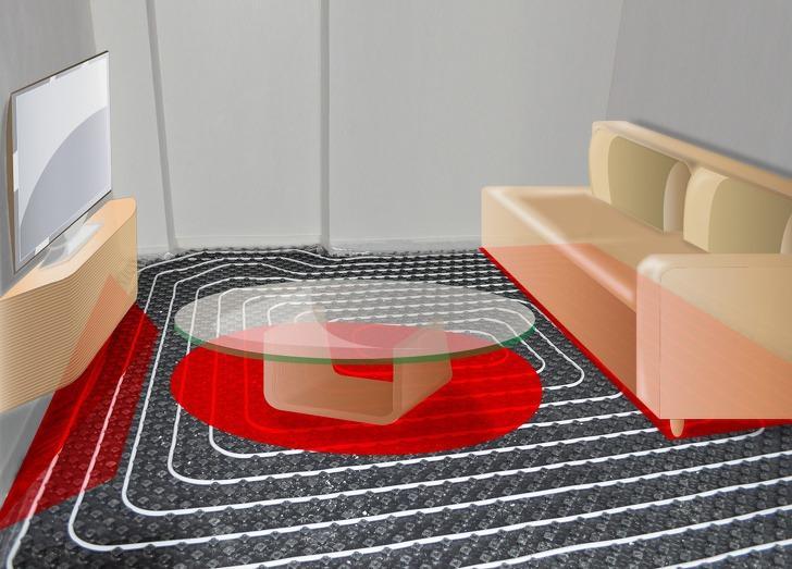  Προσοχή στην ενδοδαπέδια θέρμανση