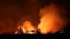 Μεγάλη φωτιά στην Εύβοια! Εικόνες από τη πυρκαγιά