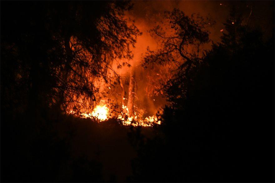Φωτιά στην Εύβοια: Μεγάλη αγωνία για την κατεύθυνση της φωτιάς! Τι φοβούνται για τους ανέμους. Μάχη με τις φλόγες όλες οι δυνάμεις