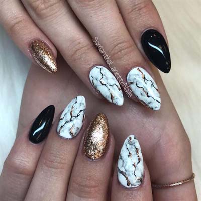Μarble nails:Η νέα μόδα στα νύχια που έχει ξετρελάνει τις γυναίκες!35 Υπέροχα σχέδια και πως να τα κάνεις