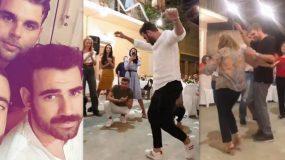 Νίκος Πολυδερόπουλος: Το γλέντι στο χωριό για τον γάμο του αδελφού του (εικόνες &vid)
