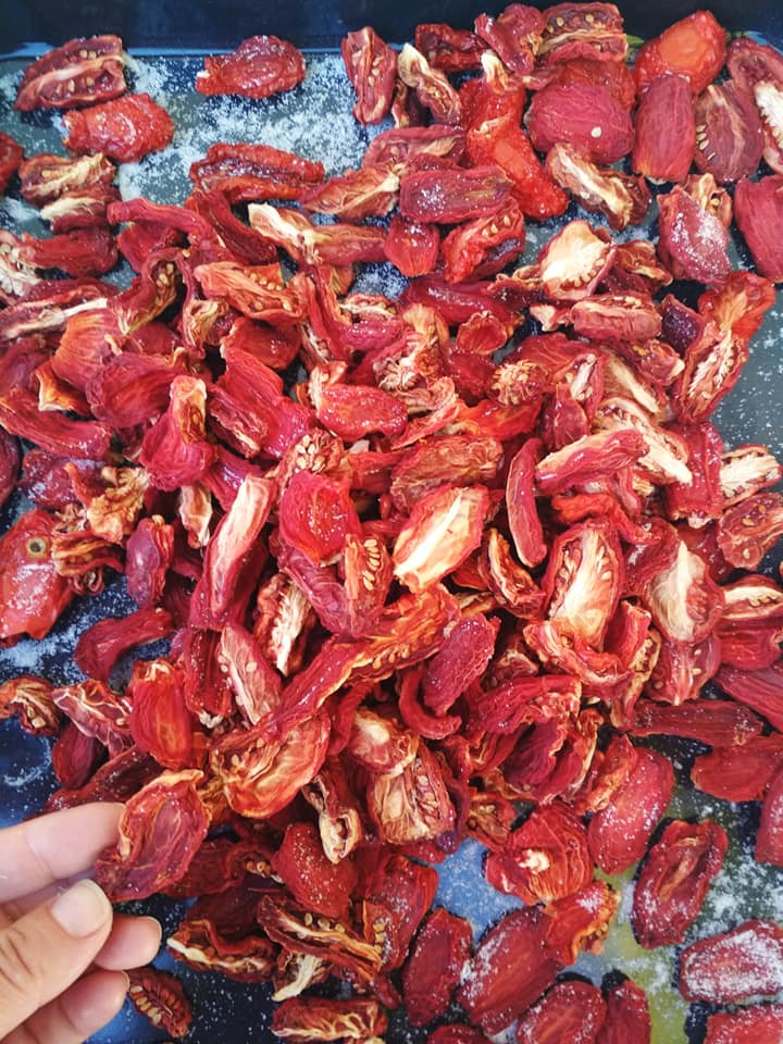 αποξηραμένες ντομάτες