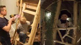 Αυτός ο μπαμπάς μέσα σε 8 μήνες έφτιαξε το πιο ονειρεμένο παιδικό δωμάτιο που πραγματικά θα ζηλέψετε!