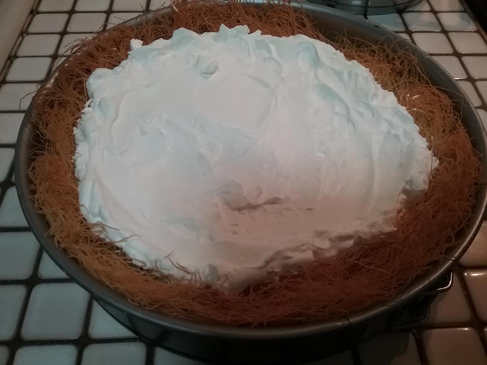 Cheesecake με κανταΐφι, σαντιγί και μαρμελάδα! ΜΟΝΟ 6 υλικά