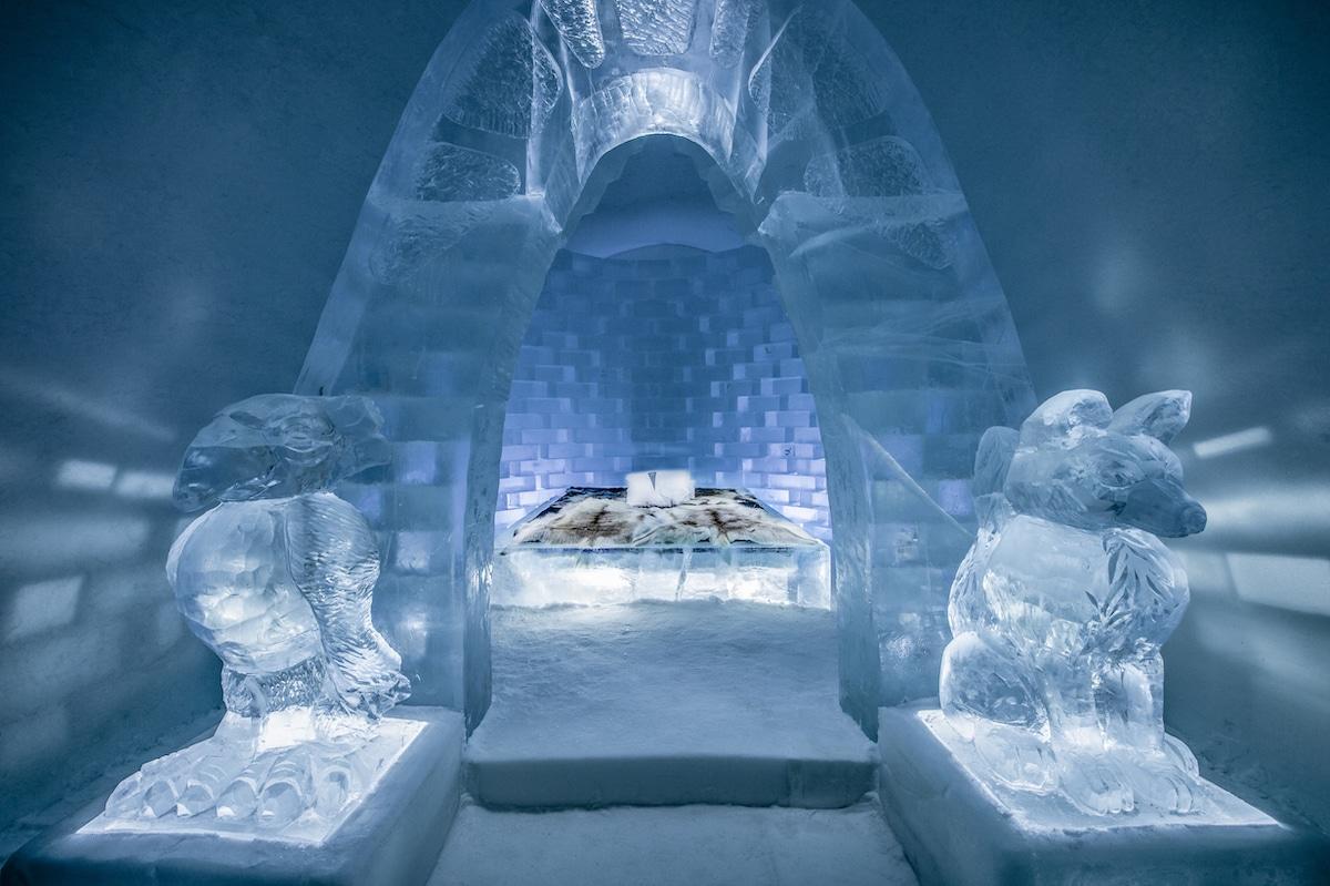 Δείτε μαγευτικές εικόνες από ξενοδοχείο στη Σουηδία που είναι ολοκληρωτικά φτιαγμένο από πάγο 