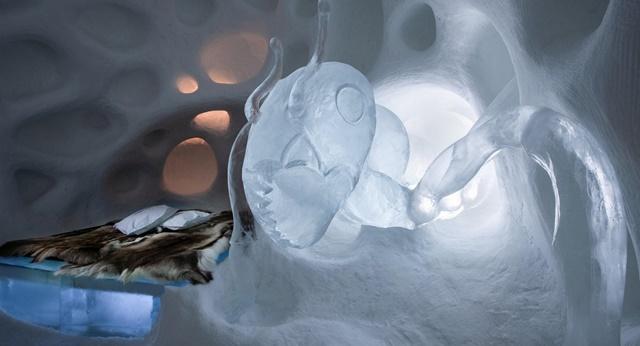 Δείτε μαγευτικές εικόνες από ξενοδοχείο στη Σουηδία που είναι ολοκληρωτικά φτιαγμένο από πάγο 