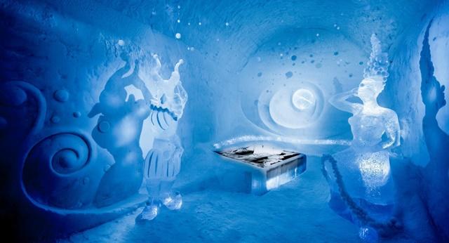 Δείτε μαγευτικές εικόνες από ξενοδοχείο στη Σουηδία που είναι ολοκληρωτικά φτιαγμένο από πάγο 