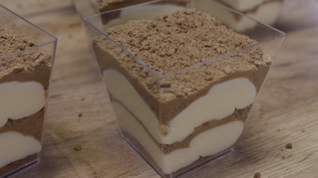 Πάστα με Κρέμα Ζαχαροπλαστικής και Μπισκότα (Συνταγή Ζαχαροπλαστείου) - Vanilla Pudding