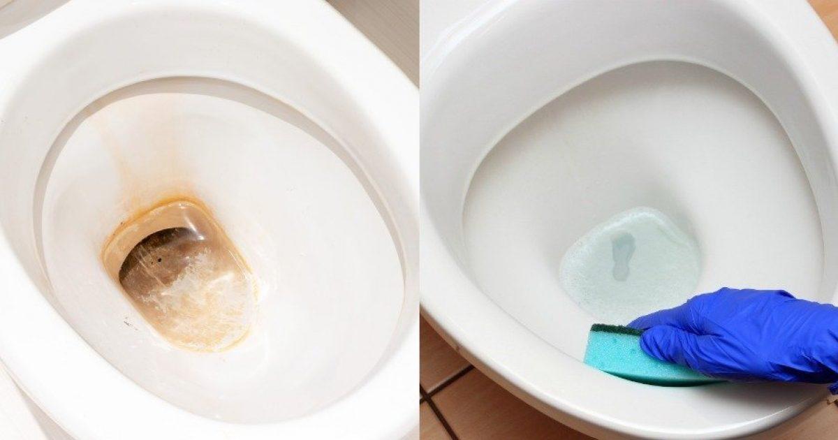 Αποτελεσματικό diy καθαριστικό για το πουρί τουαλέτας με σόδα, ξινό & λίγα υλικά