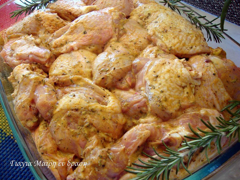 Παιδάκια κοτόπουλο στα κάρβουνα 