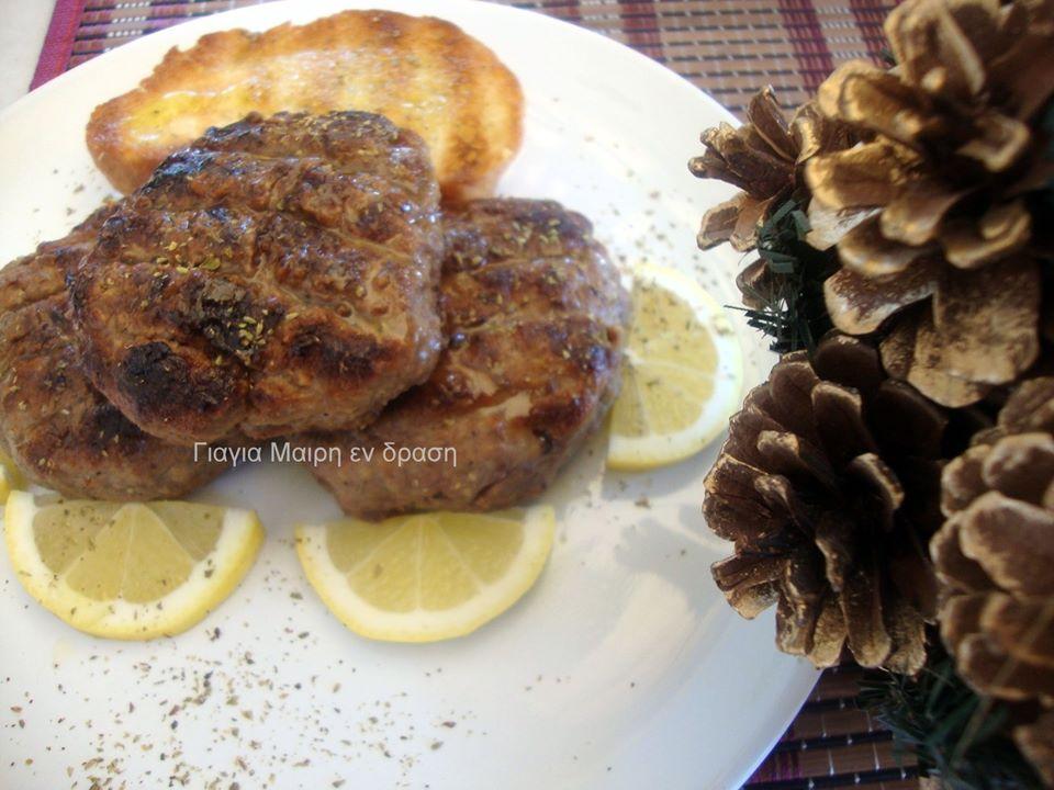 Συνταγή για μπιφτέκια στα κάρβουνα