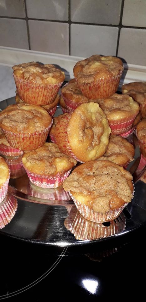 Καραμελωμένα muffins μήλου!