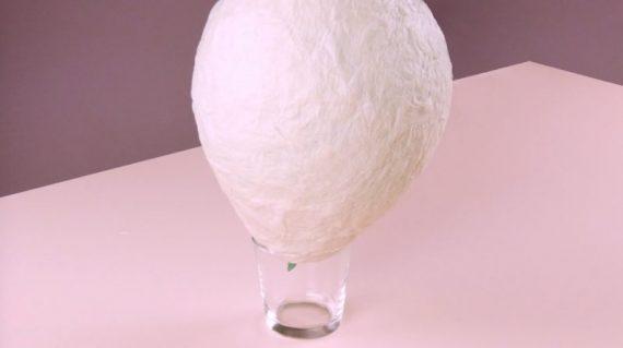 Φτιάξτε DIY πασχαλινό αυγό με την τεχνική παπιέ μασέ! Υπέροχο αποτέλεσμα