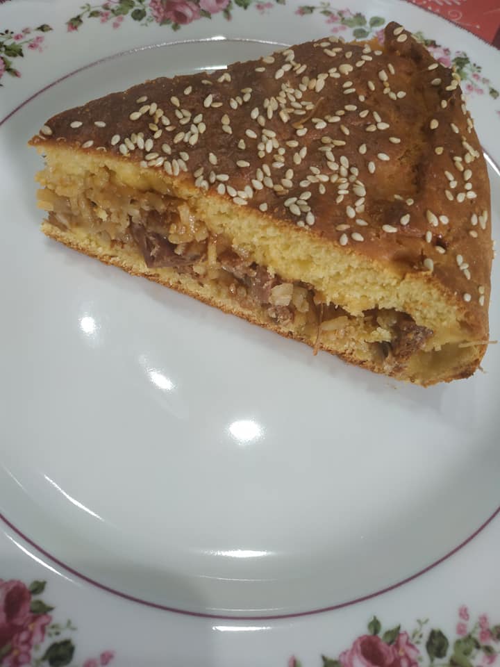 κρεατοπιτα με μανιταρια