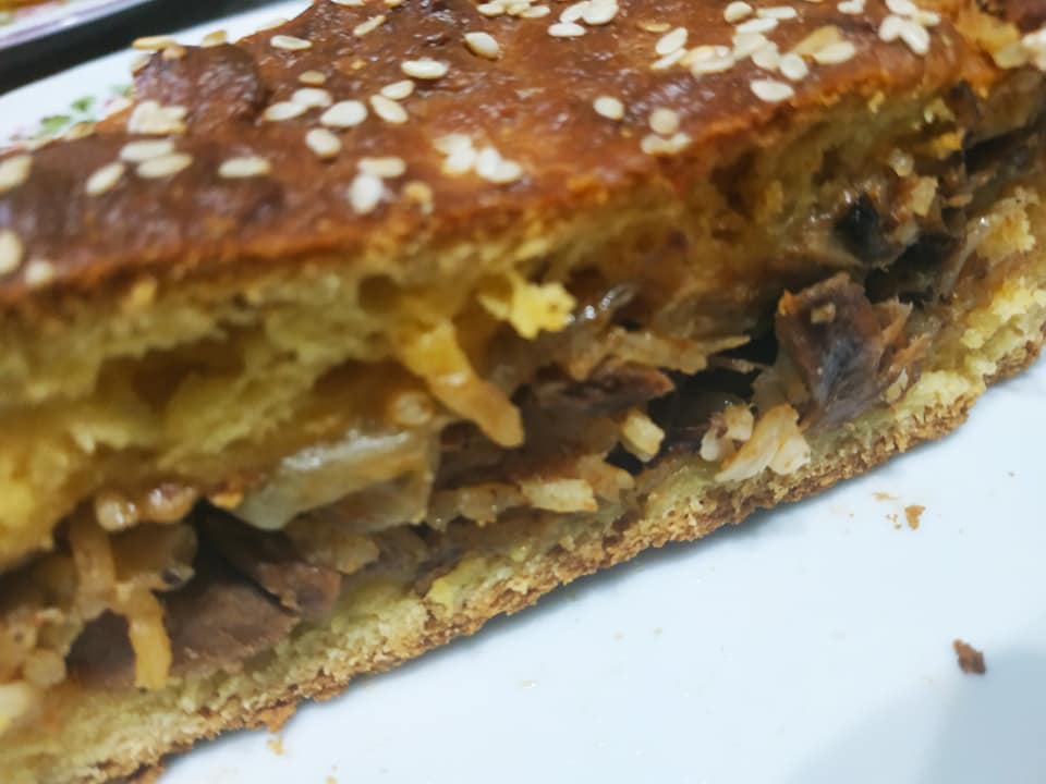 κρεατοπιτα Ζακυνθινή με μανιταρια