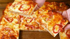Πίτσα της τεμπέλας- Η πιο εύκολη πίτσα σπέσιαλ σε χρόνο ρεκόρ!