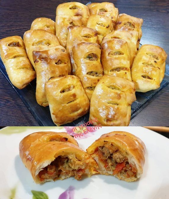 Κιμαδοπιτάκια με την πιο αφράτη ζύμη