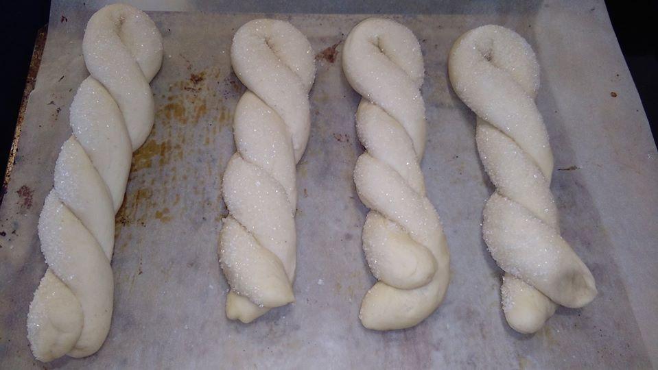 ψωμακια με ζαχαρη