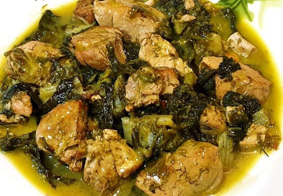 Συνταγή για φρικασέ με χοιρινό χωρίς αυγολέμονο