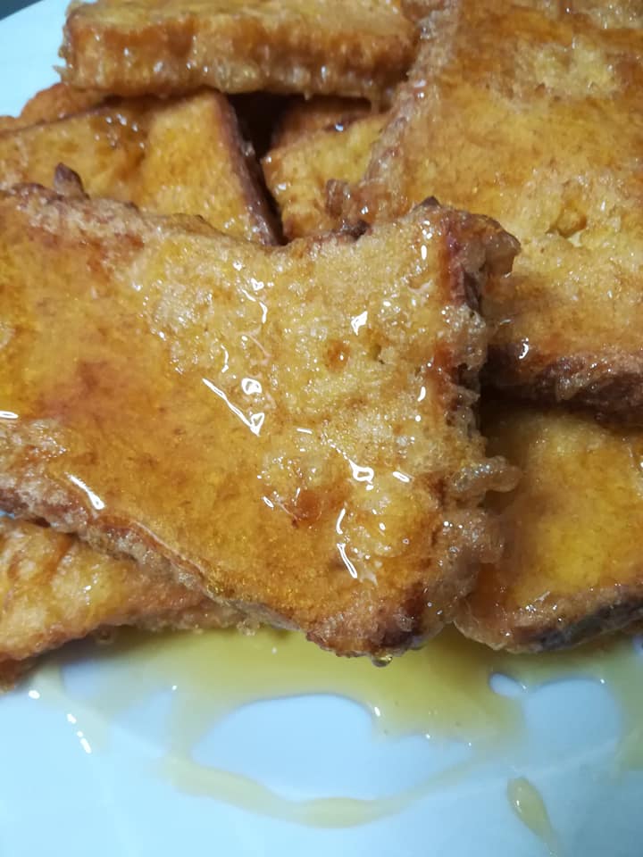 γλυκες αυγοφετες με μελι