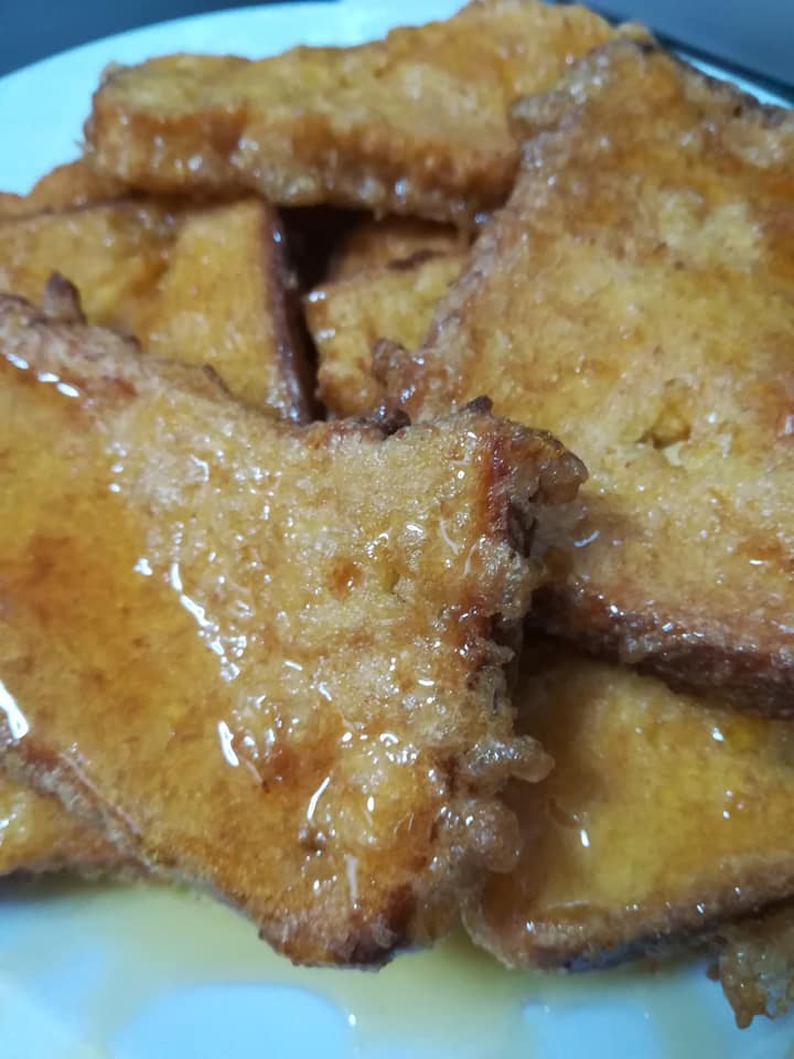 αυγοφετες σερβιρισμενες μςε μελι