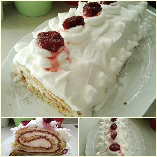 κορμος μπαβαρουαζ με φραουλες