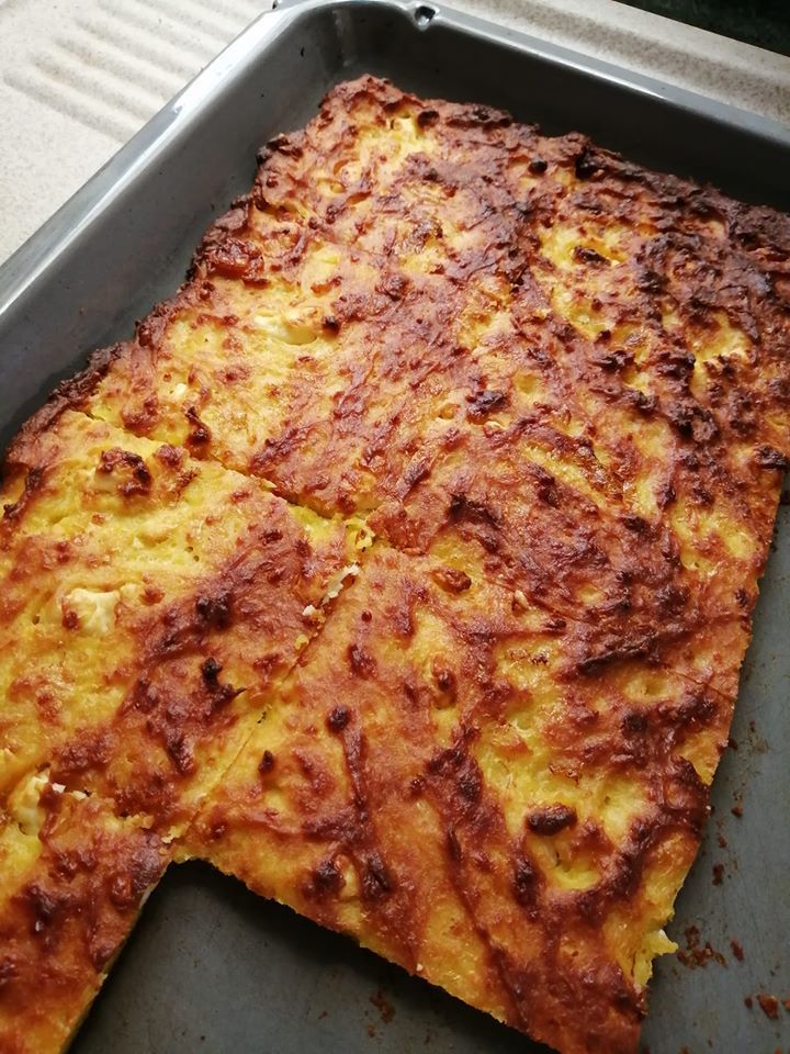 μπατζίνα με μαγιά