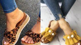 Καλοκαιρινές γυναικείες παντόφλες: 15 σχέδια & χρώματα για τα πιο άνετα παπούτσια