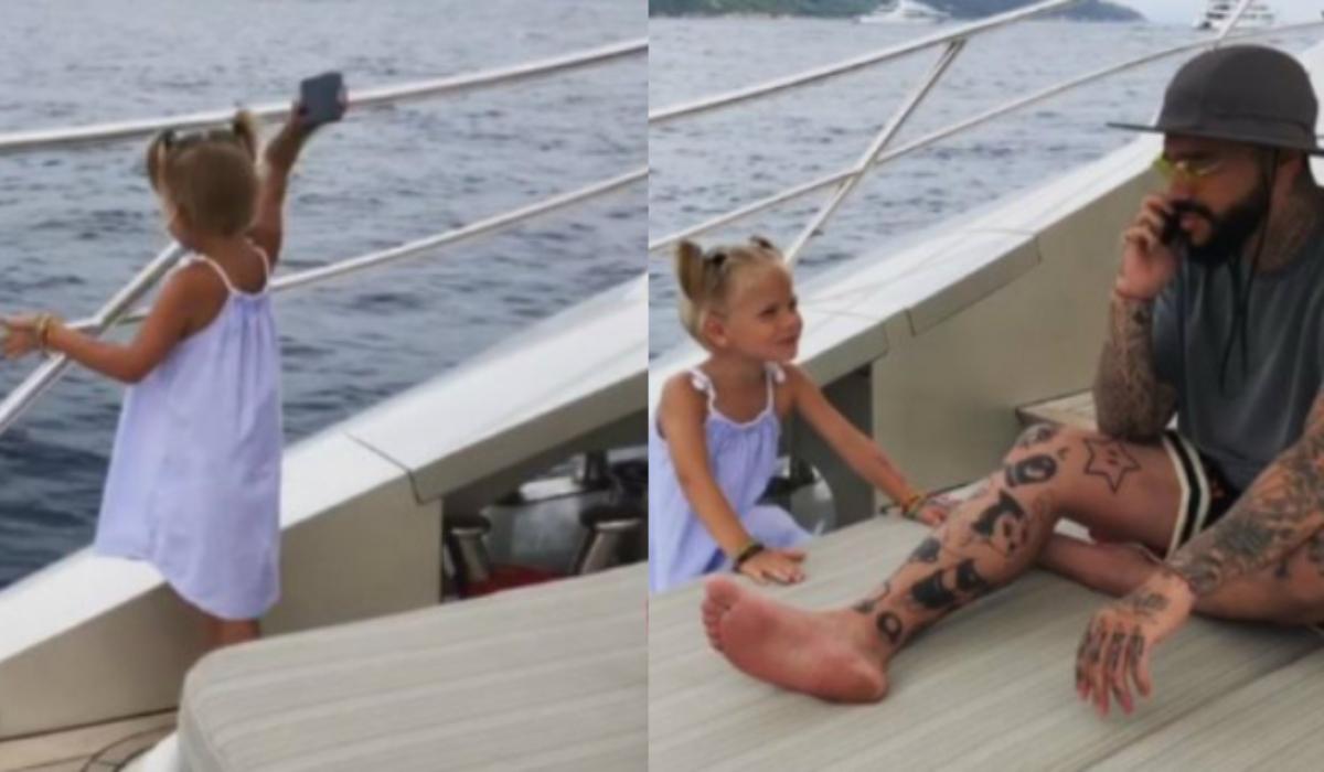 Βίντεο δείχνει κoριτσάκι να πετά το κινητό του μπαμπά της στη θάλασσα γιατί δεν της δίνει σημασία!
