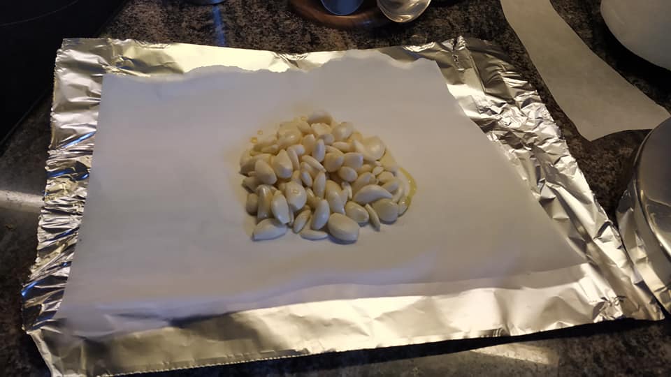 σκελιδες σκορδο στην λαδοκολα