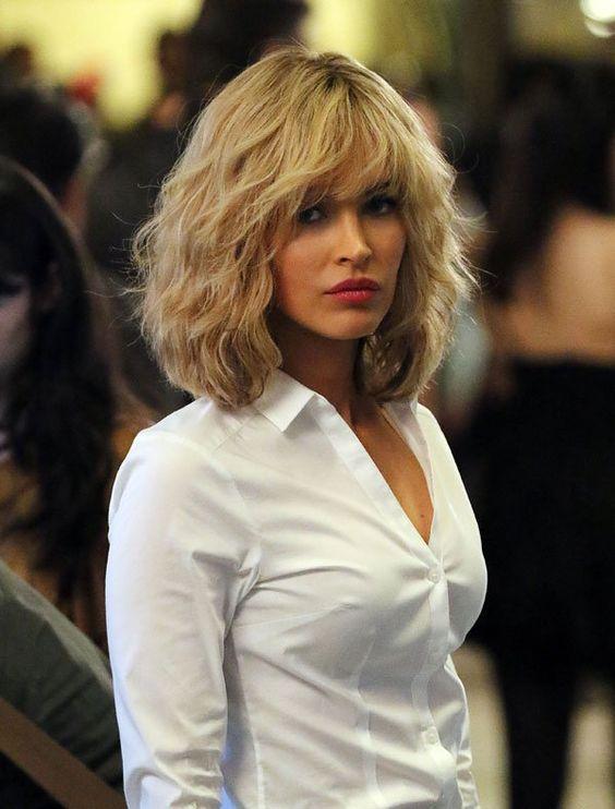 καρέ μαλλιά με φράντζα