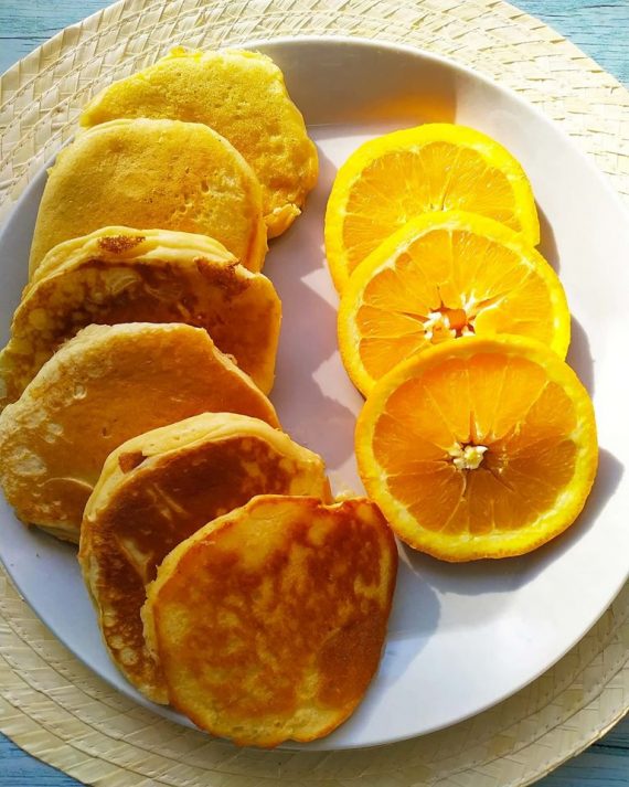 Pancakes μανταρίνι για το πιο γλυκό & υγιεινό πρωινό