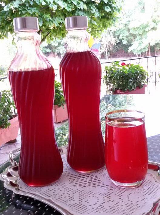 παραδοσιακή σπιτική βυσσινάδα της γιαγιάς4