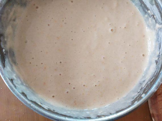 ζύμη σε μπολ για pancake