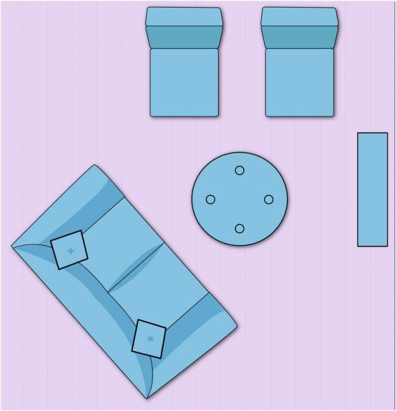 10 τρόποι για να φαίνεται μεγαλύτερο το μικρό σας σαλόνι