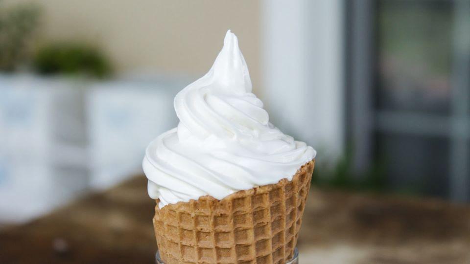 παγωτό μηχανής βανίλια